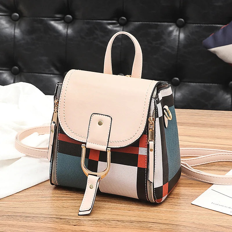 Summer Autumn Backpack Women Shoulder Student Casual Portable Messenger
