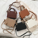 Retro Summer Mini Bag Female Messenger Handbags Shoulder Bag