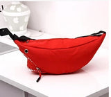 Summer Shark Mouth Canvas Bag Chest Bag Female Small Pockets