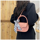 Summer Niche Silk Scarf Small Square Bag Candy Messenger Shoulder Bag