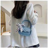 Summer Niche Silk Scarf Small Square Bag Candy Messenger Shoulder Bag