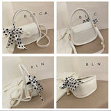 Summer Niche Silk Scarf Small Square Bag Candy Messenger Shoulder Bag
