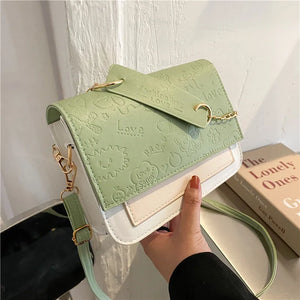 Summer Small Bag Women's Messenger Handbag Casual Shoulder Square