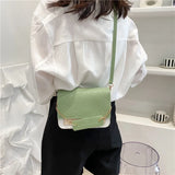 Summer Small Bag Women's Messenger Handbag Casual Shoulder Square