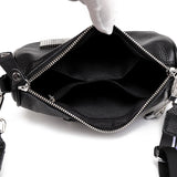 Summer Cowhide Shoulder Bag Tassel Crossbody Bag for Women