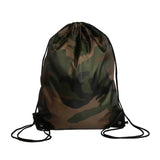 Outdoor Portable Sports Bag Thicken Drawstring Backpack Gym Shoes Bag