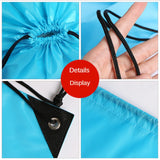 Outdoor Portable Sports Bag Thicken Drawstring Backpack Gym Shoes Bag