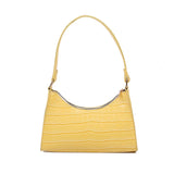 Summer Crocodile Pattern Underarm Bag Women's Single Shoulder Bag