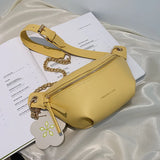 Summer small fresh bag messenger chest bag female bag wild niche waist bag