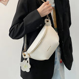 Summer small fresh bag messenger chest bag female bag wild niche waist bag