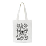 Sun Myth Print Casual Female Bag Large Capacity Harajuku Vintage Shopping Bag