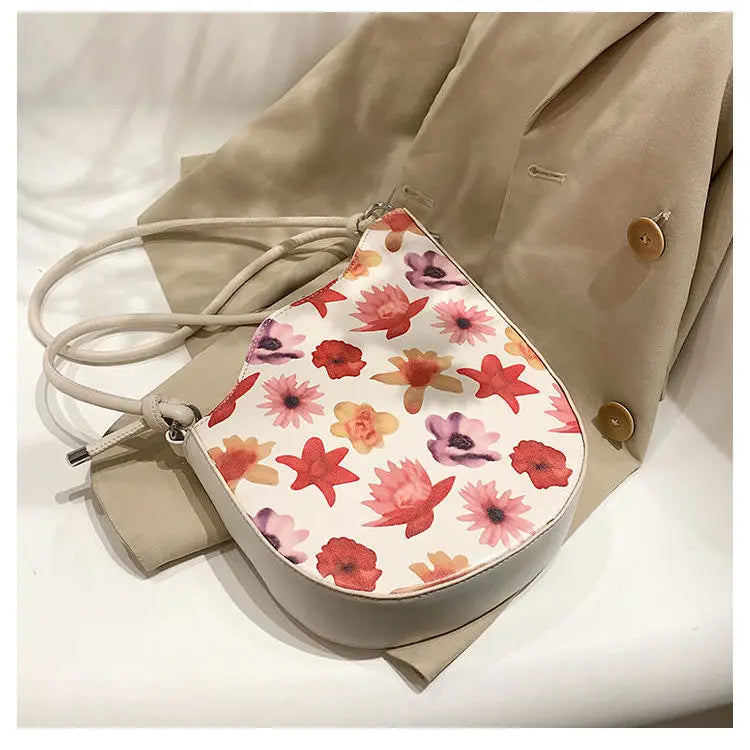 Sunflower Oil Painting Women's Underarm Bag