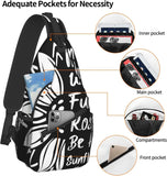 Sunflower Sling Bag Chest Bag Crossbody for Men Women