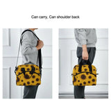 Sunflower Insulated Lunch Box Tote Bag for Men Women