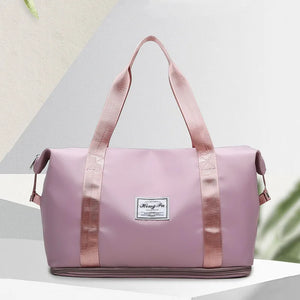 Large Capacity Folding Travel Bag Waterproof Duffel Set Women