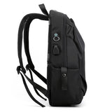 Light Oxford USB Charging Laptop Men Backpack Waterproof Travel Backpack
