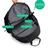 Oxford Waterproof Travel Backpack Men Business Casual Laptop Bag