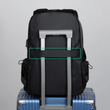 Oxford Waterproof Travel Backpack Men Business Casual Laptop Bag