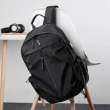 Oxford Waterproof Travel Backpack Men Business Casual Laptop Bag