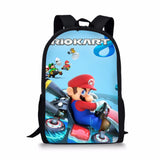 Super-Mario Element Printing School Backpack Personalized Daypack for Teen