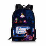 Mario Print School Bags Daily Travel Climbing Backpack Kids Knapsack