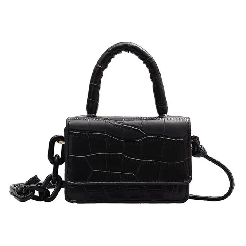 Mini Bags Shoulder Handle PU Leather Shoulder Bags For Women