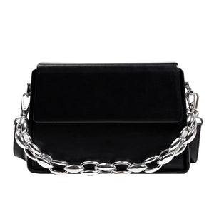 Mini Lipstick Bags Folds PU Leather Shoulder Bags for Women