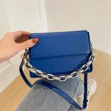 Mini Lipstick Bags Folds PU Leather Shoulder Bags for Women