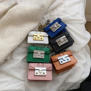 Mini Lipstick Bags PU Leather Shoulder Bags for Women