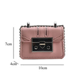 Mini Lipstick Bags PU Leather Shoulder Bags for Women
