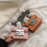 Mini Square Bag Purses Lipstick Box Shoulder Crossbody Bags for Women