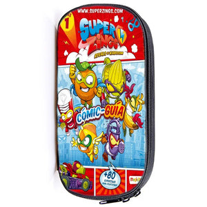 Zings Cosmetic Case Kids Cartoon Game Pencil Case Large Capacity