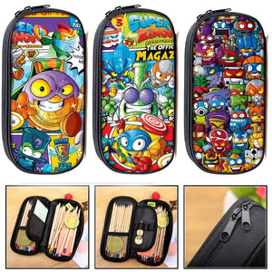 Zings Cosmetic Case Kids Cartoon Game Pencil Case Large Capacity