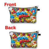 Zings Cosmetic Case Woman Cartoon Game Makeup Bag Large Capacity Multifunction