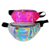 Holographic Laser Waist Bag for Women