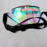 Holographic Laser Waist Bag for Women