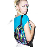 Holographic Laser Waist Bag for Women