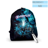 Superfuse ARPG Game Backpack Schoolbag Travel Bag Harajuku Daypacks Rucksack