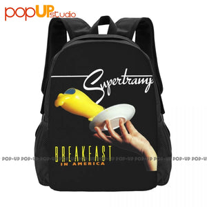 Supertramp Breakfast In America Rock Backpack Large Capacity