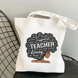 Little Minds Printed Tote Bag Harajuku Shoulder Bag Canvas