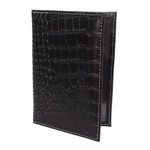 Swdvogan Crocodile Pattern Passport Holder Women's Cover
