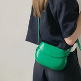 Sweet Candy Women's Shoulder Saddle Bag PU Leather Ladies Messenger Bags
