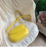 Sweet Candy Women's Shoulder Saddle Bag PU Leather Ladies Messenger Bags