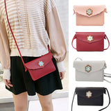 Fashion Crossbody Bags for Women Mini Shoulder Bag Lady's PU Leather Handbag