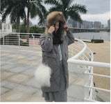 Winter Plush Round Bag Soft Shoulder Messenger Handbag