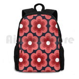 Sweet Pea Outdoor Hiking Backpack Climbing Sports Bag Vintage Retro Bright