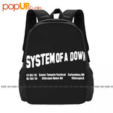 System Of A Down Rock Band Metal Tour Backpack
