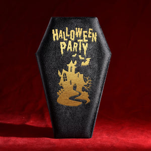 Gothic Coffin Velvet Jewelry Box Halloween