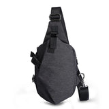 Oxford Fabric Shoulder Crossbody Sling Bag Unisex Chest Bag Sport Outdoor Pack