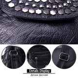 Leather Messenger Bag Women's Shoulder Bag Female Small Crossbody Bags